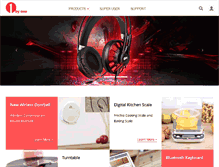 Tablet Screenshot of 1byone.com